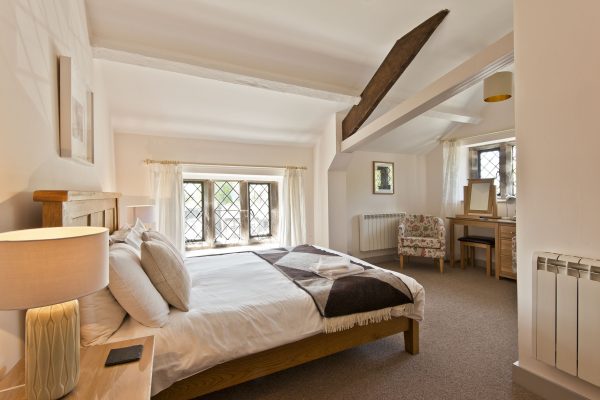Double bedroom in the old hall