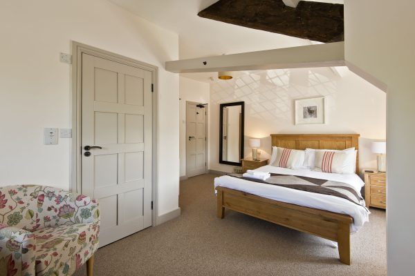 Double bedroom in the old hall