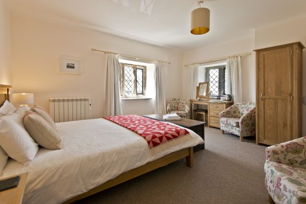 Double room in the old hall