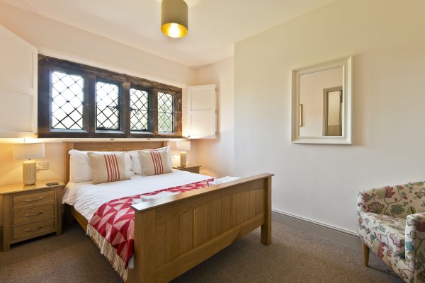 Double bedroom in the old hall